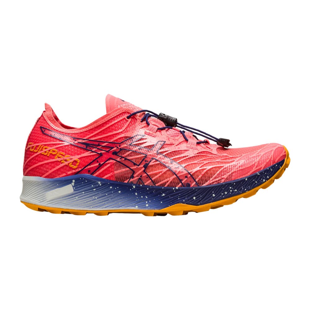 Asics FujiSpeed, løpesko, dame 38 PAPAYA/INDIGO BLUE - main photo