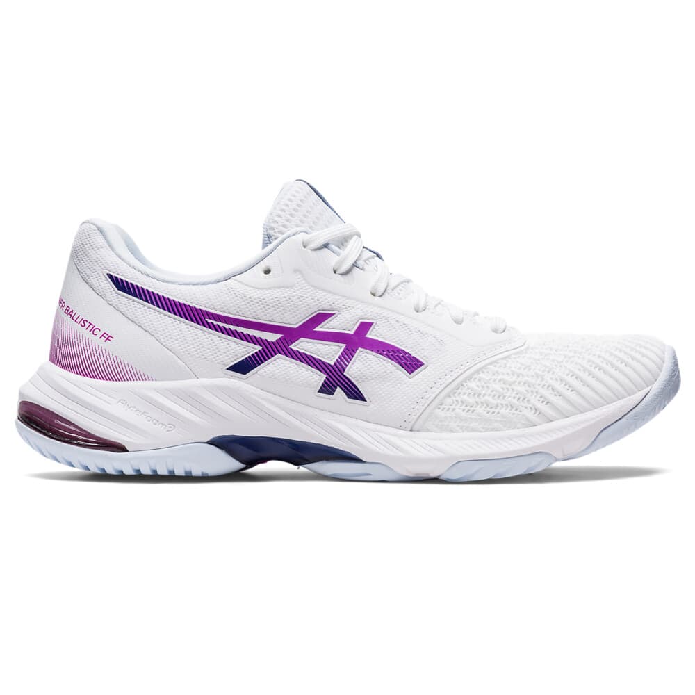 Asics Netburner Ballistics FF 3, hallsko dame 37 WHITE/ORCHID - main photo