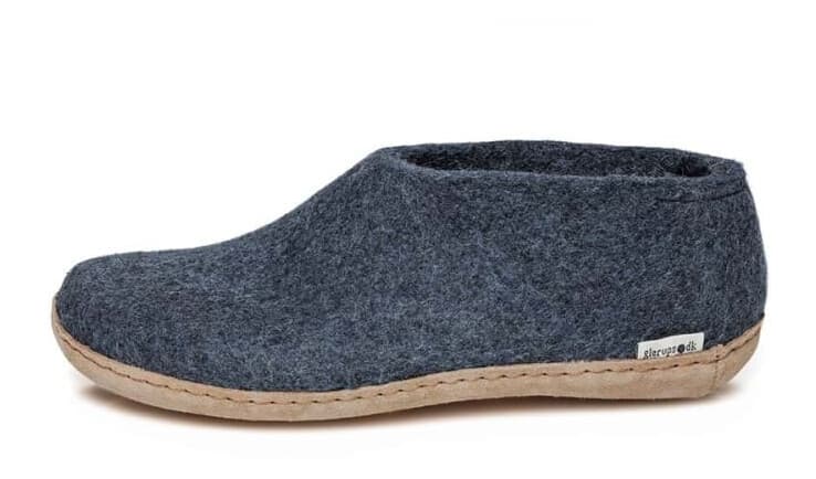 Glerups Shoe Classic Leather Sole 36, Denim - main photo