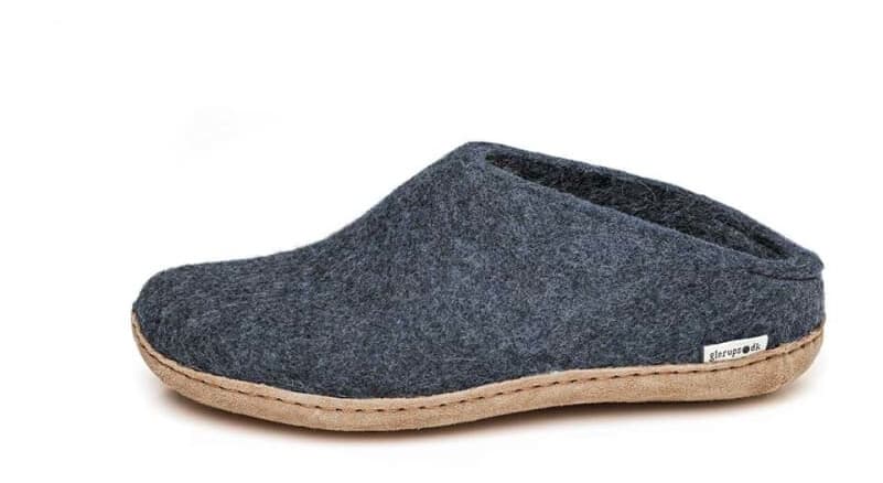 Glerups Open Heel Leather Sole 47, Denim - main photo