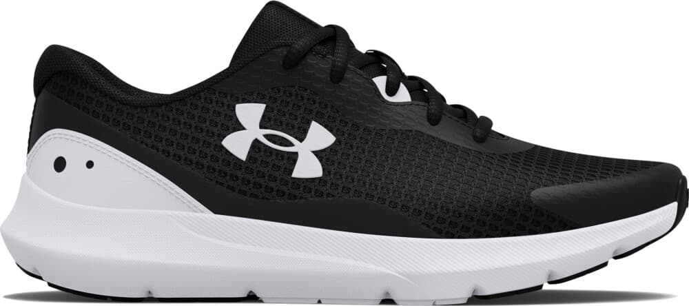 Under Armour Surge 3, løpesko dame 40 Black / White / Whit - main photo
