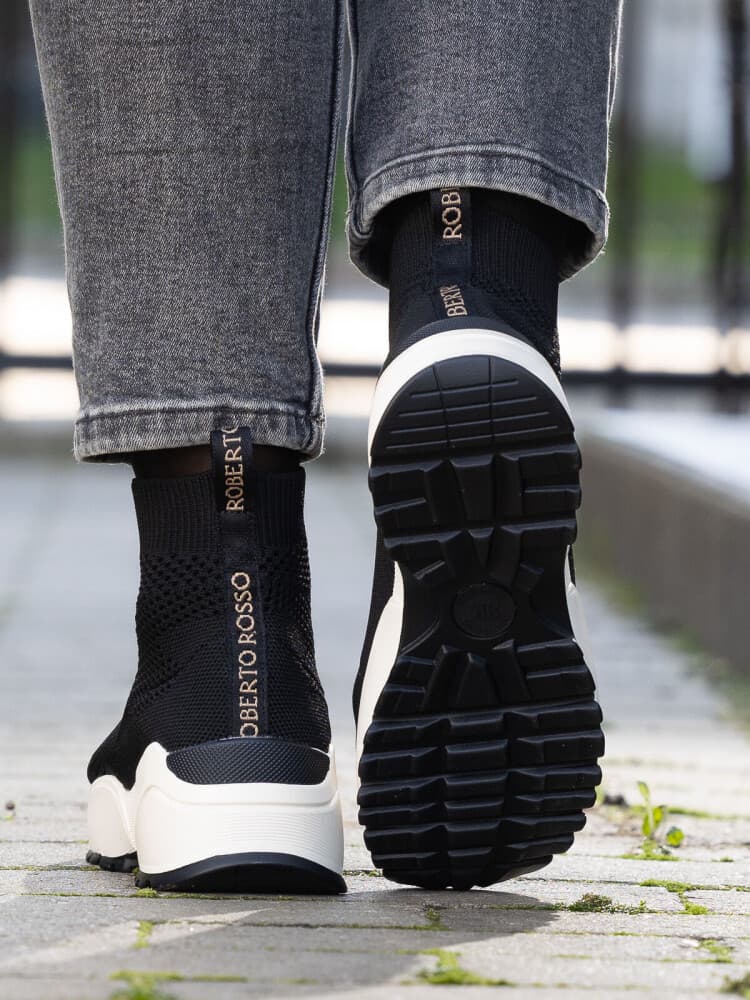 Roberto Rosso - Casette Black storrelse 39 - side a