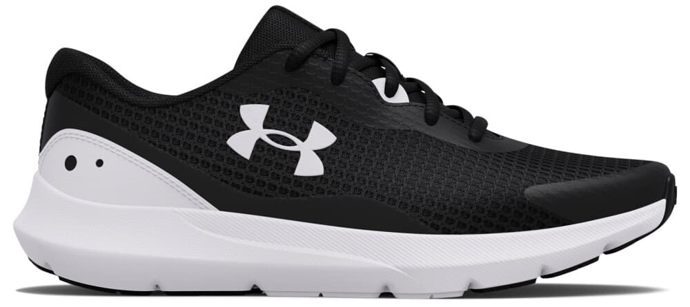 Under Armour Surge 3, løpesko dame 36.5 Black / White / Whit - main photo