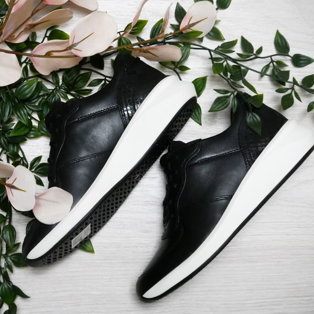 Clarks Un Rio Sprint Black Combi Lea - 39 - main photo