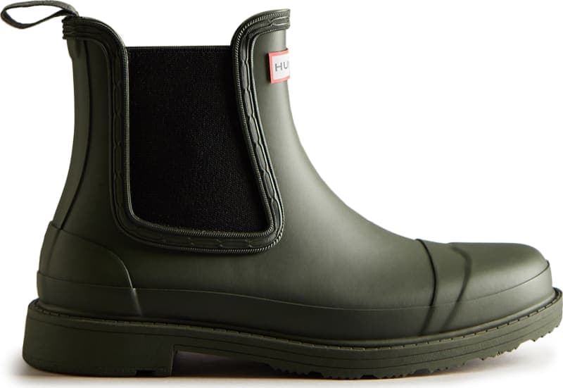 Hunter Women's Commando Chelsea Boot Grønn 36 Woman - main photo