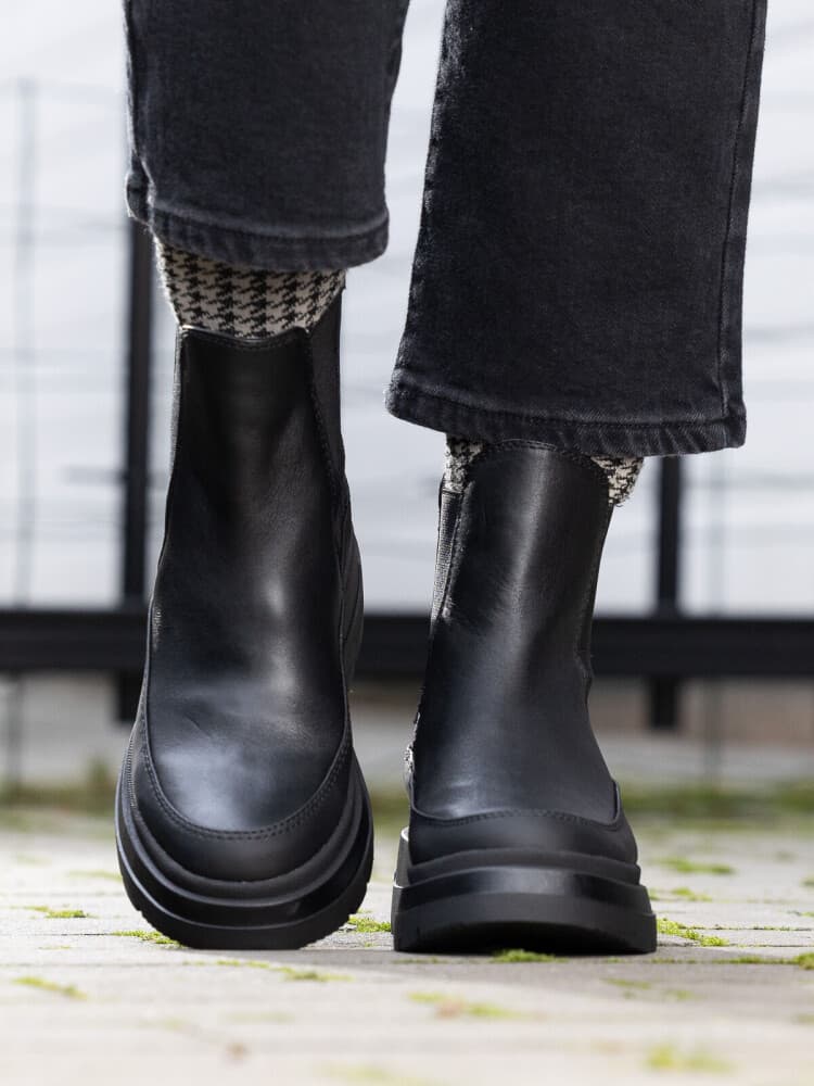 Roberto Rosso - Lorena Warm Leather Black storrelse 40 - main photo