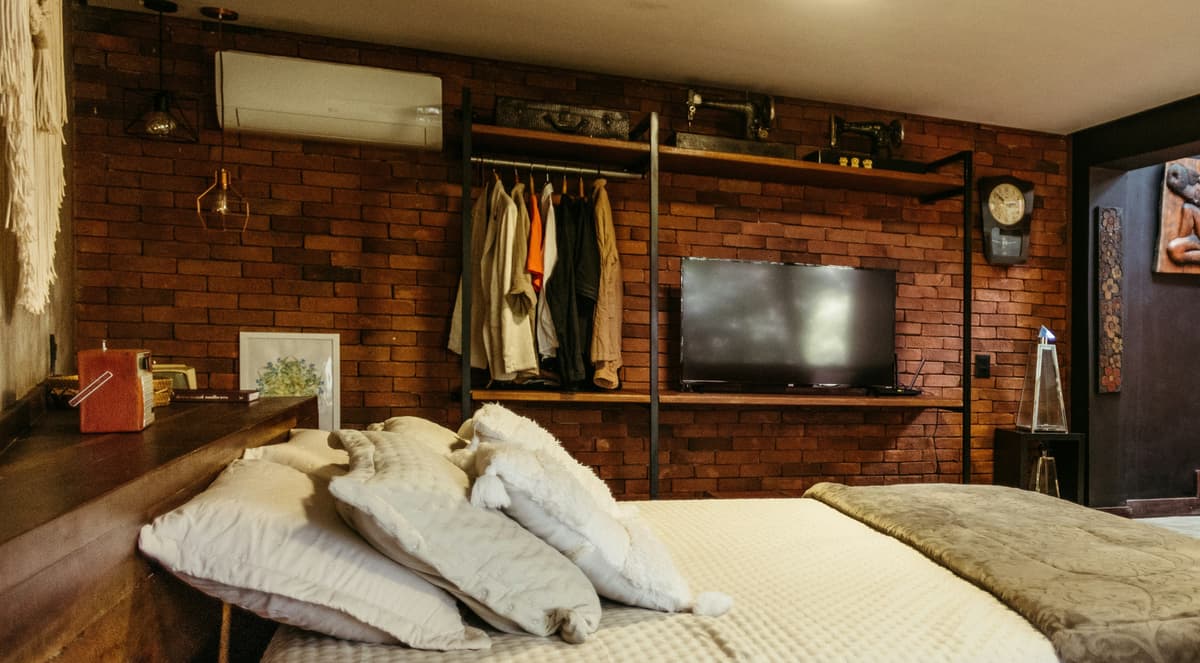 varmepumpe til hytte: oppvarming på soverommet