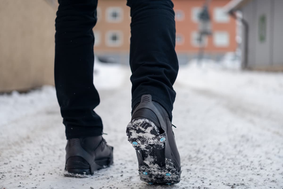 vinterstøvel hvordan velge: stegjern til sko