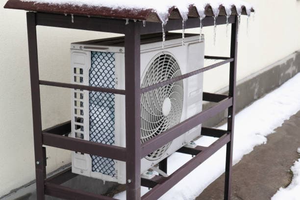 varmepumpe til hytte: varmepumpebeskyttelse