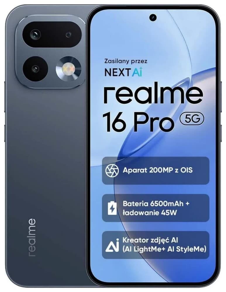 Realme 16 Pro 5G 8GB/512GB Pebble Grey