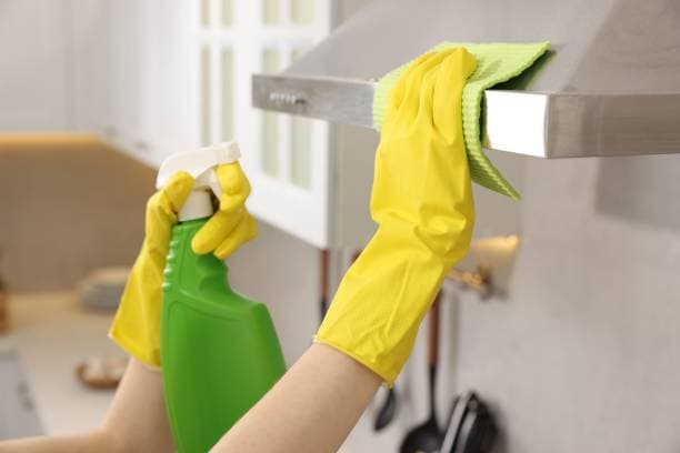 vaske kjøkkenvifte: rengjøring av hetten fra utsiden