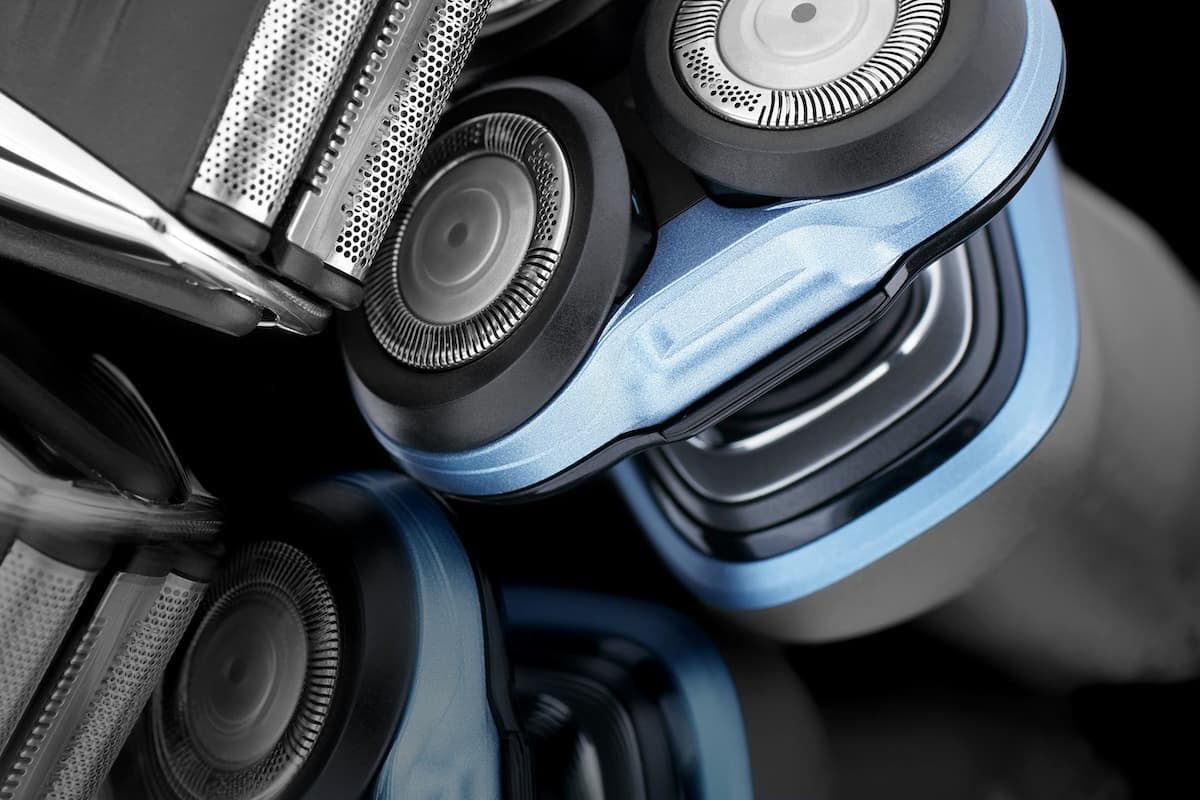 roterende og vibrerende barbermaskiner