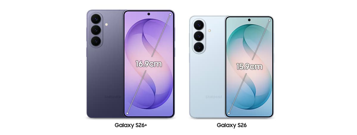 Samsung Galaxy S26+ vs S26