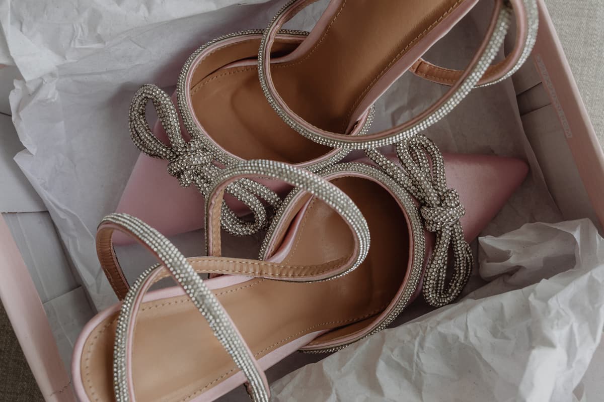 hvordan velge sko til kjole: sko i boks