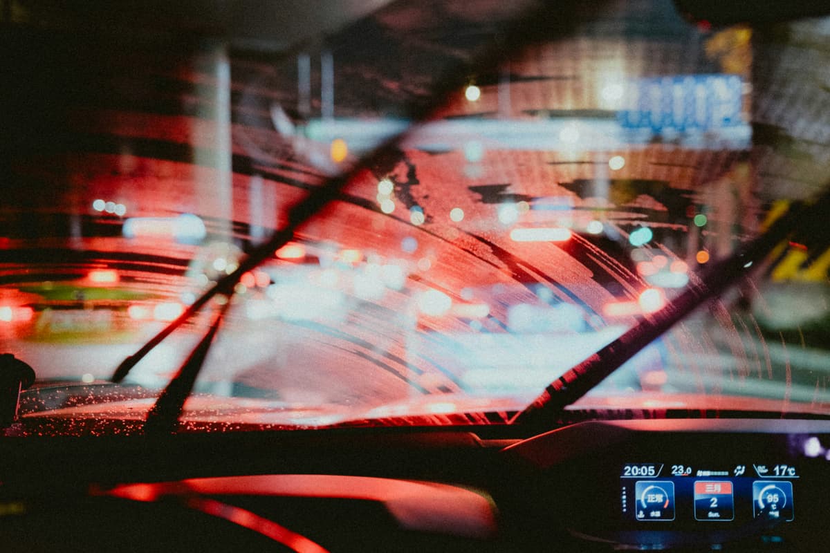 hvordan velge rett vindusvisker: striper etter regn