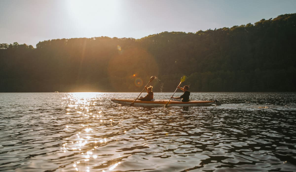 hvordan velge kajakk: tomanns kajakk